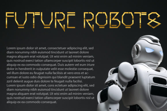 A Practical Review of Robocom, a Bold Geometric Display Typeface