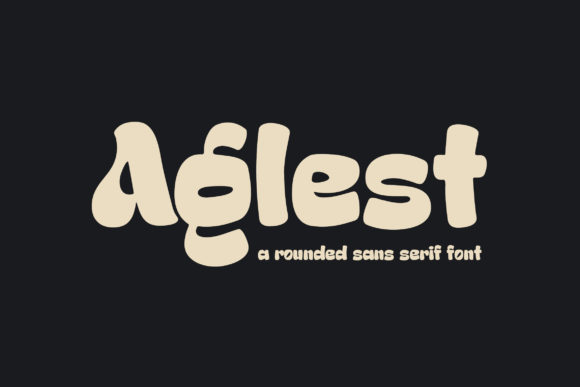Aglest: The Robust Retro Font for Makers and Sellers