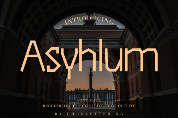 Asyhlum: A Font for Editorial Confidence