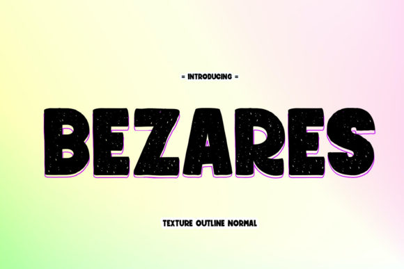 Bezares: A Bold Display Font for Your Business Brand