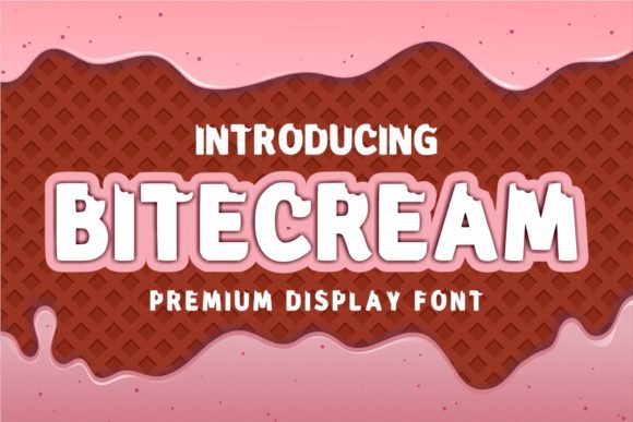 Bitecream: A Display Font for Warm Editorial Moments