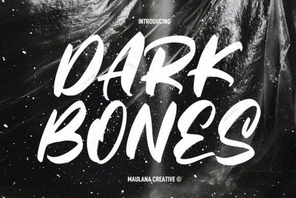 Darkbones Font: Your Bold, Scroll-Stopping Display Typeface