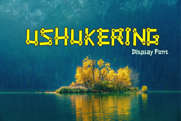 Discovering Ushukering: A Font That Feels Like a Handmade Gift
