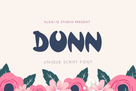 Dunn: A Quirky Display Font for Consistent Business Branding