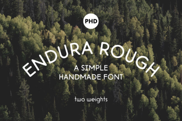 Endura Rough Font: A Rustic Touch for Digital Branding