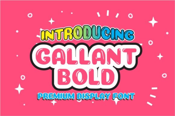 Gallant Bold: A Display Font That's Fun to Work With