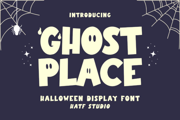 Ghost Place: A Chunky Display Font for Bold Branding