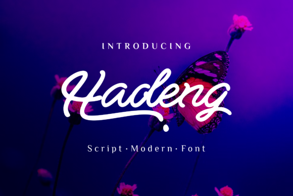 Hadeng: A Font That Makes Your Brand Feel Handcrafted