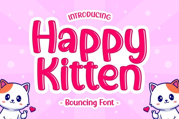 Happy Kitten Font: A Jolly Typeface for Cohesive Branding