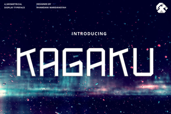 Kagaku: A Display Font Built for Impact in Digital Campaigns