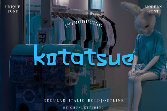 Kotatsue: A Unique Japanese Font for Your Business Branding