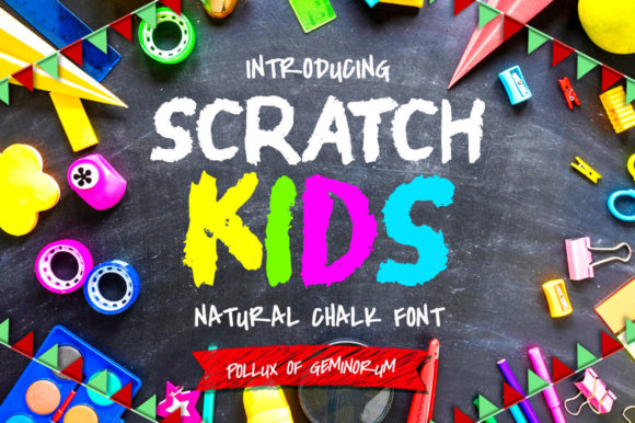 Scratch Kids Font: Enhancing Digital Brand Playfulness