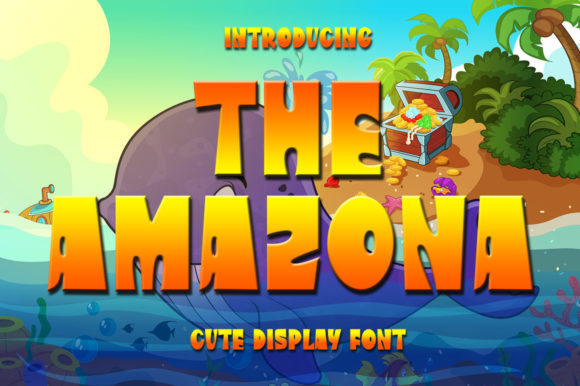 The Amazona: A Display Font Built for Bold Campaign Moments
