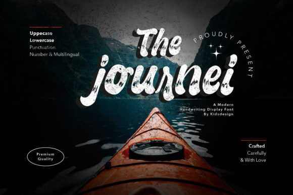 The Journei Font: Crafting Campaign Stories with Typography