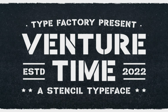 Venture Time: The Modern Display Font for Your Creative Projects